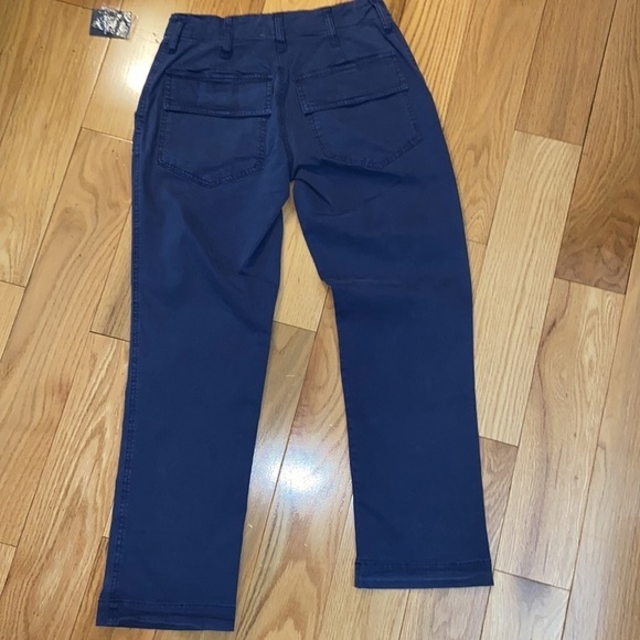 Lucky Brand button-fly utility pant in navy, size 24, NWT - Picture 6 of 10